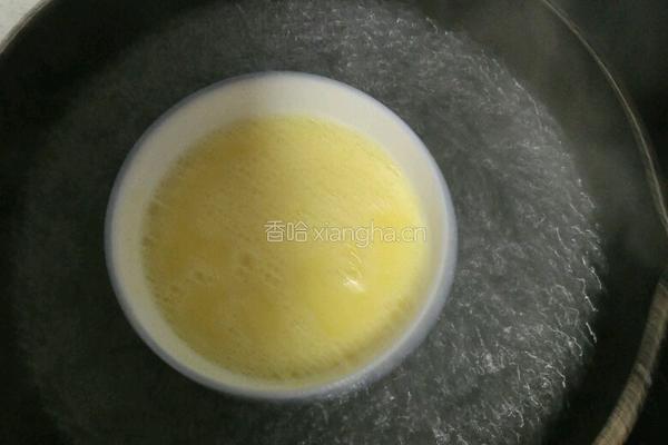土鸡蛋羹的做法图解7