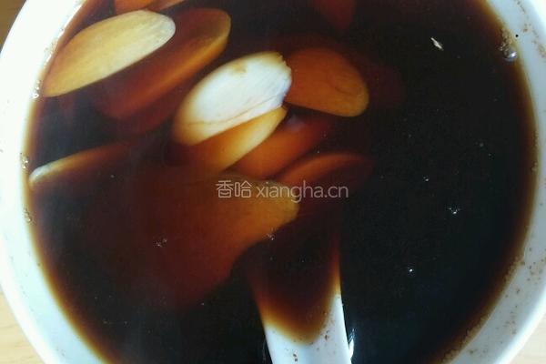 大蒜生姜红糖水的做法图解7