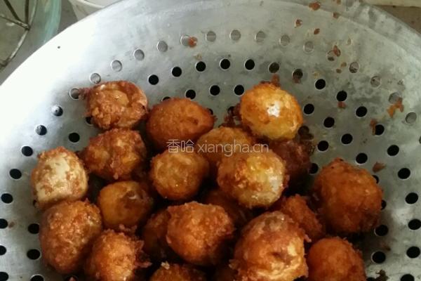 油炸稣皮鹌鹑蛋的做法图解9
