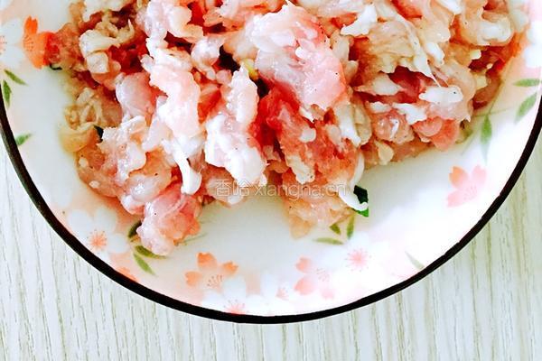 菠菜肉末的做法图解2
