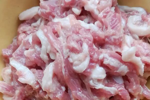 窝笋肉丝的做法图解4