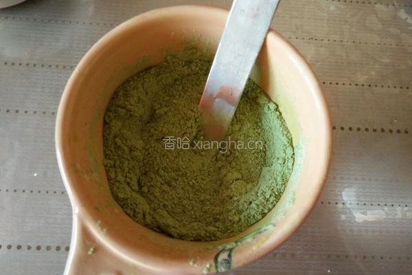 蜜豆抹茶蛋糕卷的做法图解4