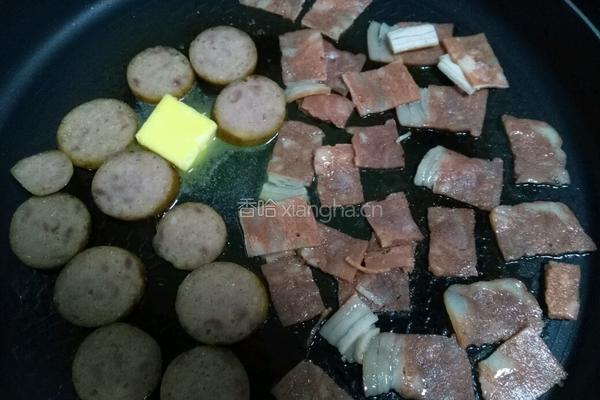 番茄酱版~培根红肠披萨〔9寸〕的做法图解6