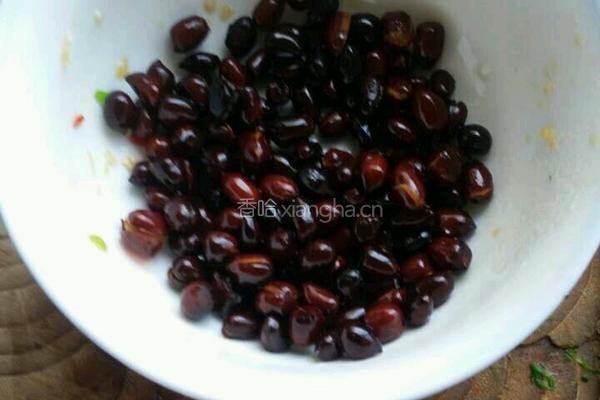 菠菜花生米的做法图解9