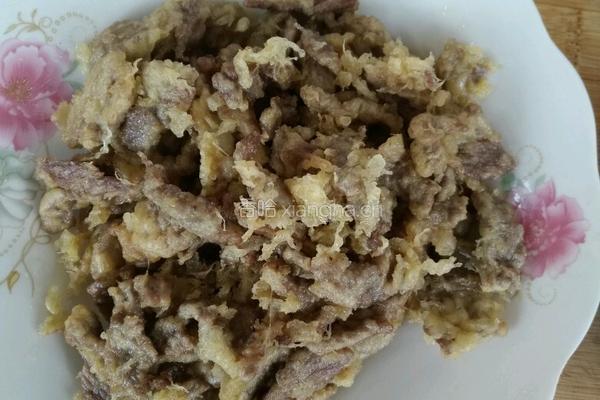 青椒牛肉的做法图解5