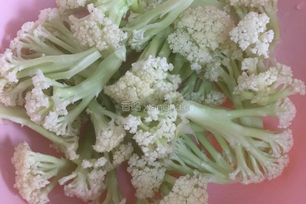 肉片菜花汤的做法图解5