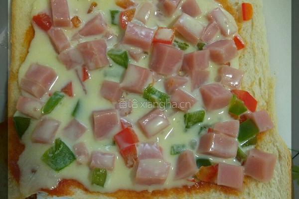 方包Pizza的做法图解12