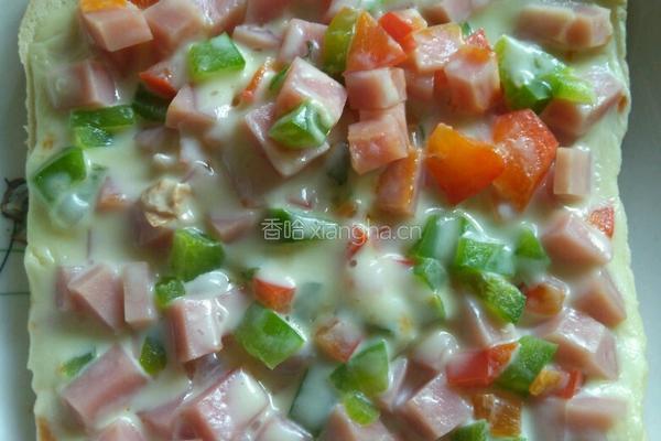 方包Pizza的做法图解14
