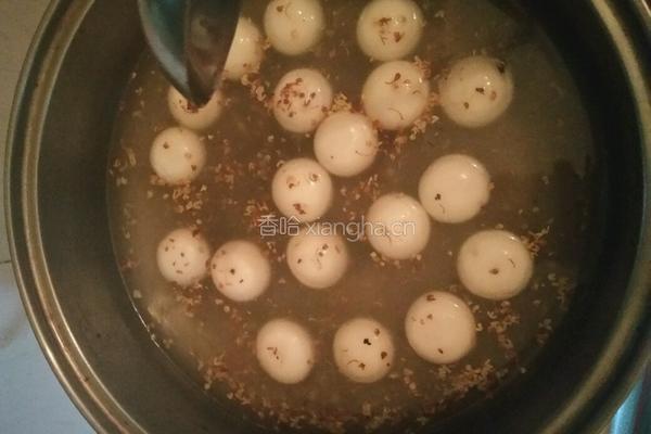 桂花汤圆的做法图解2