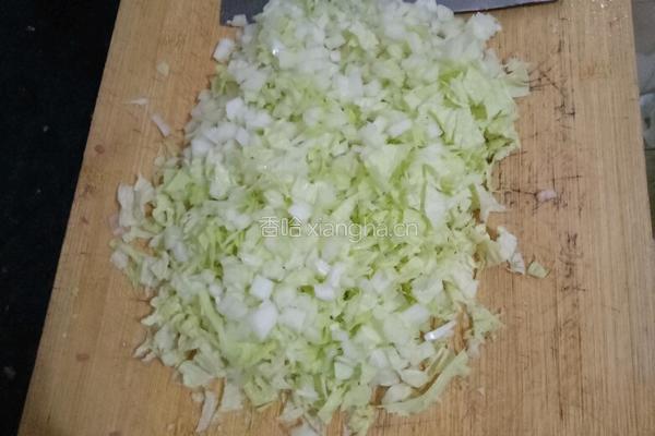 白菜饺子馅的做法图解3