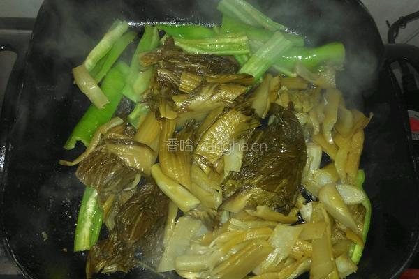酸菜爆大肠的做法图解7