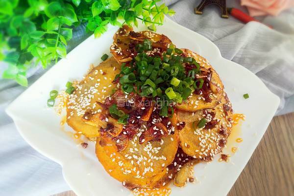 香煎土豆片的做法图解7