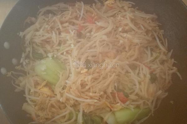 炒饼丝的做法图解6