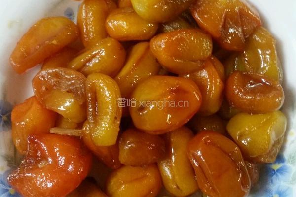 甘草味金桔蜜饯