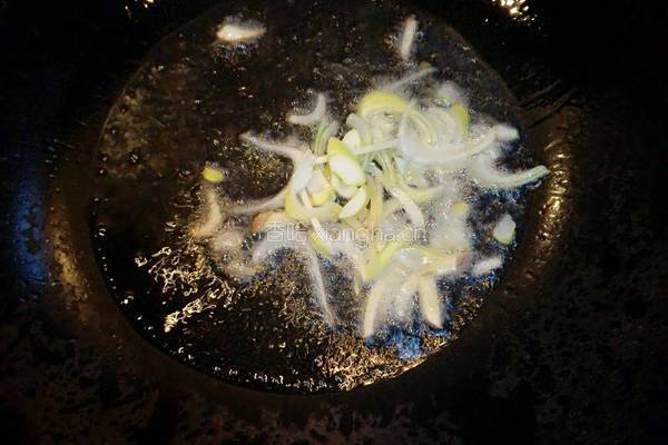 有机菜花炒肉的做法图解7