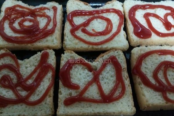 吐司披萨的做法图解6