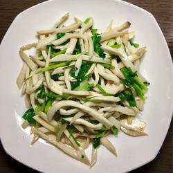 清炒杏鲍菇的做法[图]