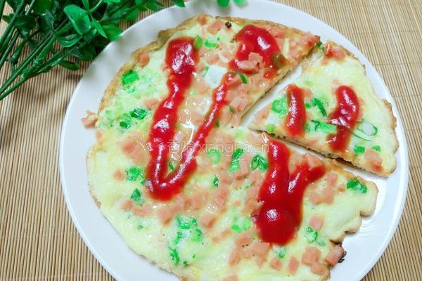 火腿鸡蛋饼的做法图解7