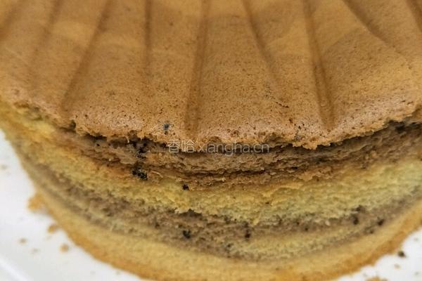 戚风班马纹蛋糕的做法图解18