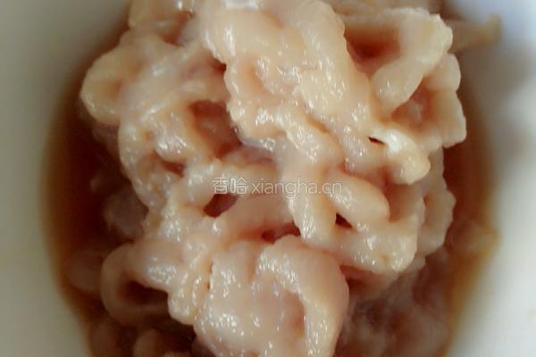 蒜苔肉丝的做法图解3