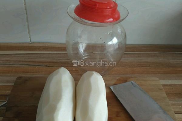 酸萝卜的做法图解1