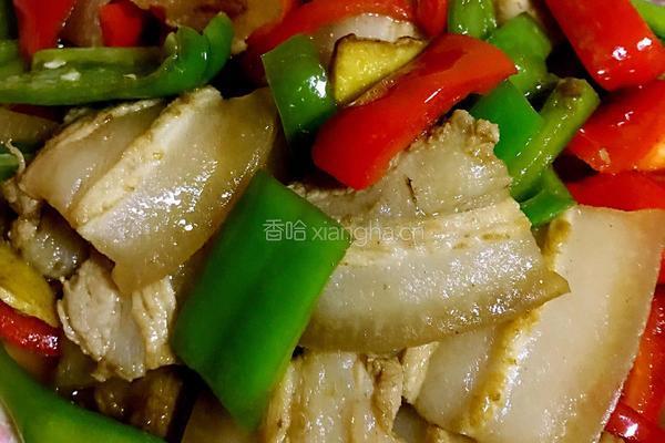 五花肉炒青椒的做法图解5