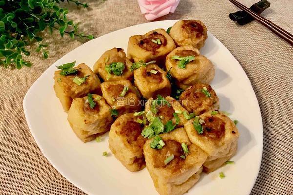 豆泡塞肉的做法图解17