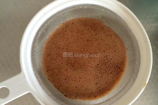 巧克力奶茶（豆浆机版）的做法图解4