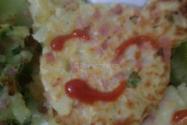 土豆香肠饼的做法图解7