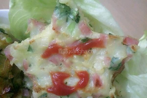 土豆香肠饼的做法图解8