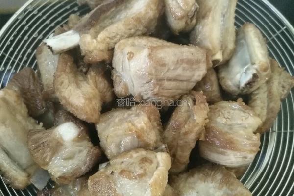 野生栗子糖醋排骨的做法图解6