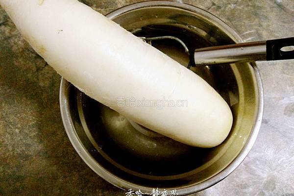 酱脆萝卜皮的做法图解2