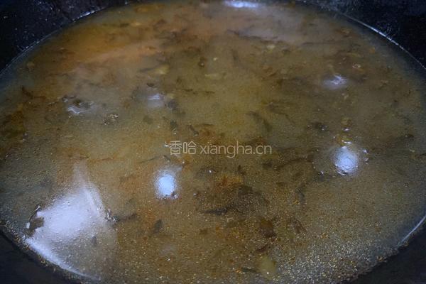 快手酸菜鱼的做法图解6