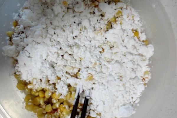 黄金玉米粒的做法图解2