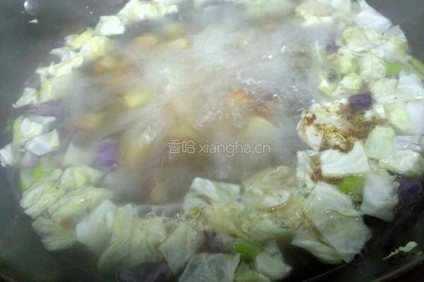 土豆甘蓝珍珠汤的做法图解13