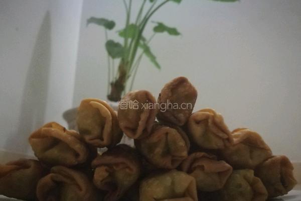 荠菜香干春卷的做法图解10