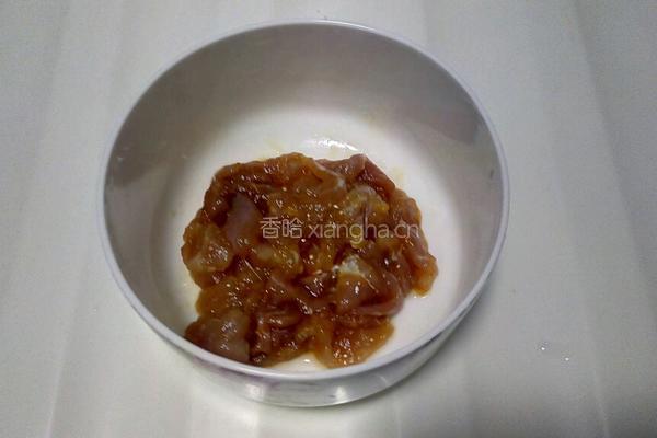 豆芽菜炒肉的做法图解3