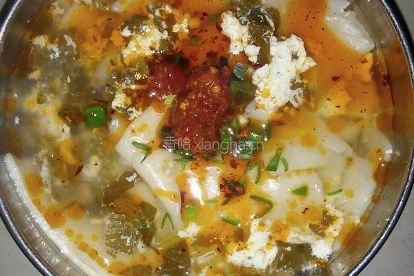 菜豆花面片的做法图解6