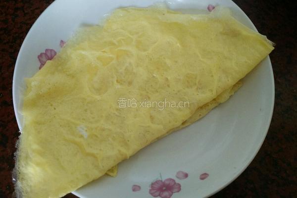 荠菜春卷的做法图解2