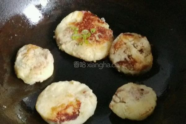 黄油里脊肉土豆饼的做法图解12