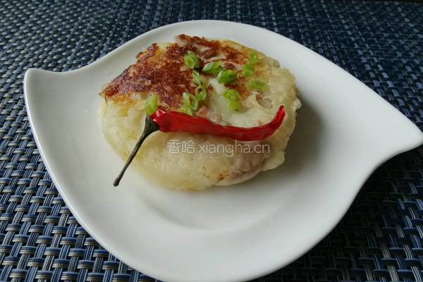 黄油里脊肉土豆饼的做法图解13