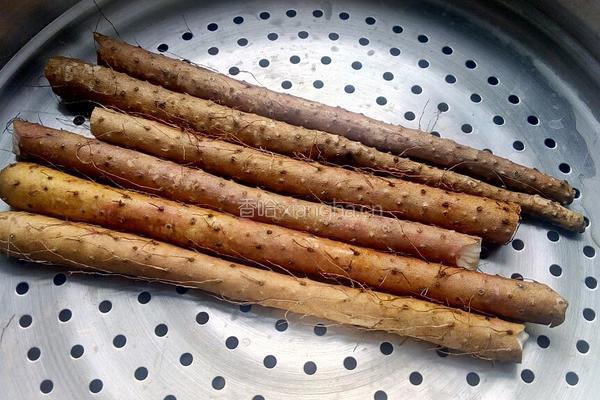 蓝莓山药泥的做法图解1