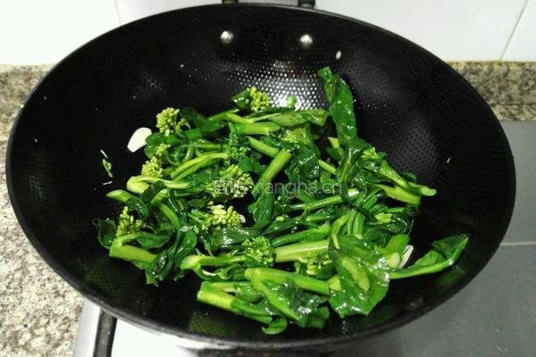 清炒芥兰的做法图解6