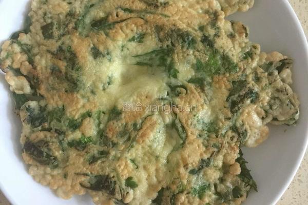 芹菜叶饼的做法图解6