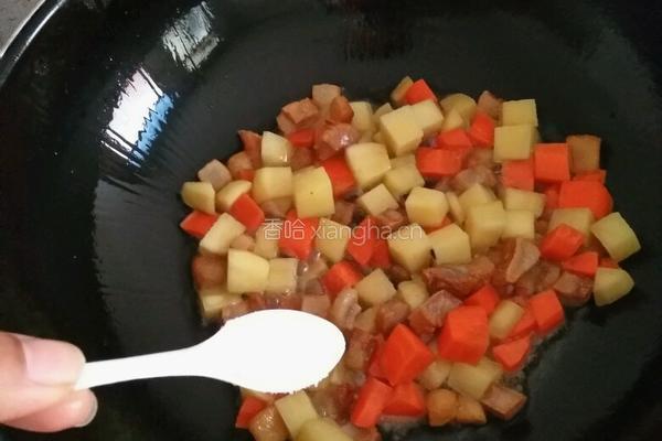 腊肉饭的做法图解5
