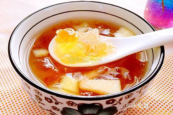 苹果桃胶糖水的做法图解9