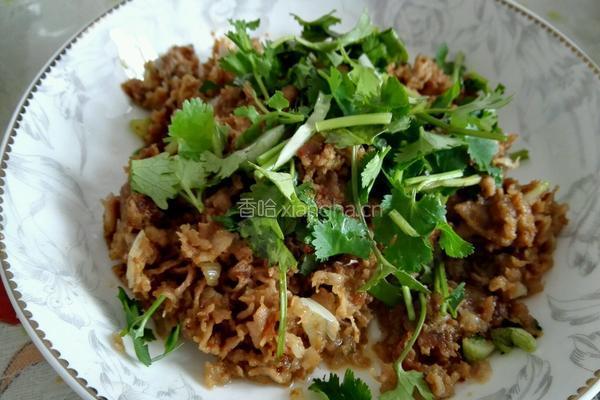 孜然羊肉(片)的做法图解4