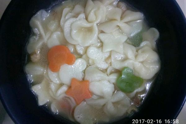卡通蝴蝶面的做法图解7