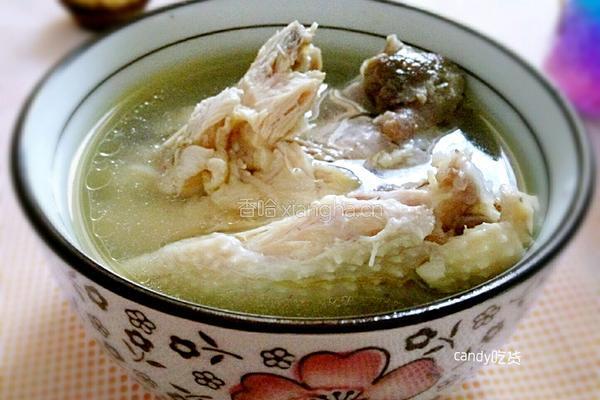 鸡肉西洋参汤的做法图解8