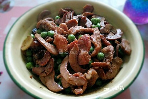 猪腰炒麦豆的做法图解7